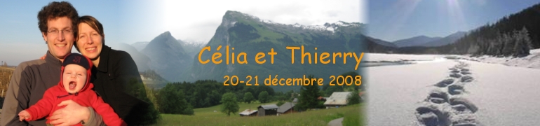 Bienvenue sur le site de notre mariage!